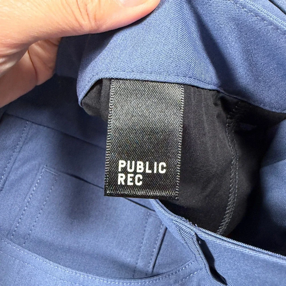Public Rec Dealmaker 5-Pocket Pant Mens 34x32 (Fit 37x30) Navy Blue Modern Fit